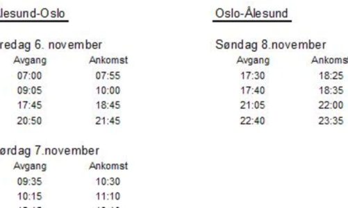 Norwegian setter inn ekstra avganger fra Molde og Ålesund i forbindelse med cupfinalen