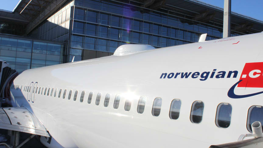 Norwegian først ute med høyhastighets bredbånd på europeiske flygninger