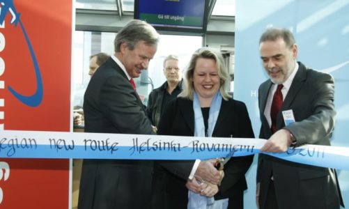 Norwegian åpner base i Finland i dag