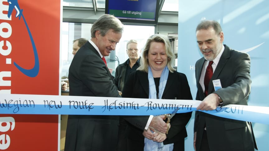 Norwegian åpner base i Finland i dag