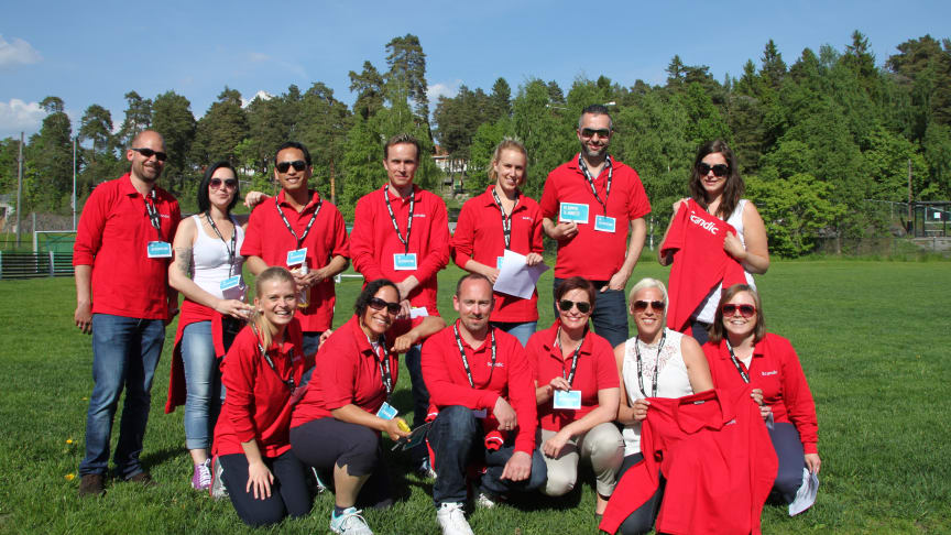 Scandic Hotels-ansatte inntok Fornebulandet