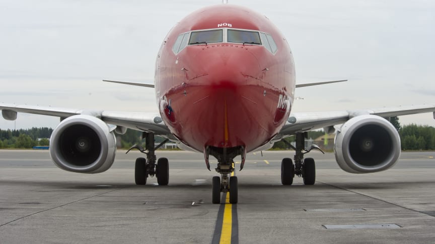 Norwegians junitrafikk påvirket av vekterstreiken i Norge