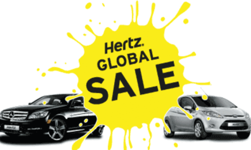 HERTZ GLOBAL SALE TILBYR OPPTIL 33 PROSENT RABATT PÅ BILUTLEIE