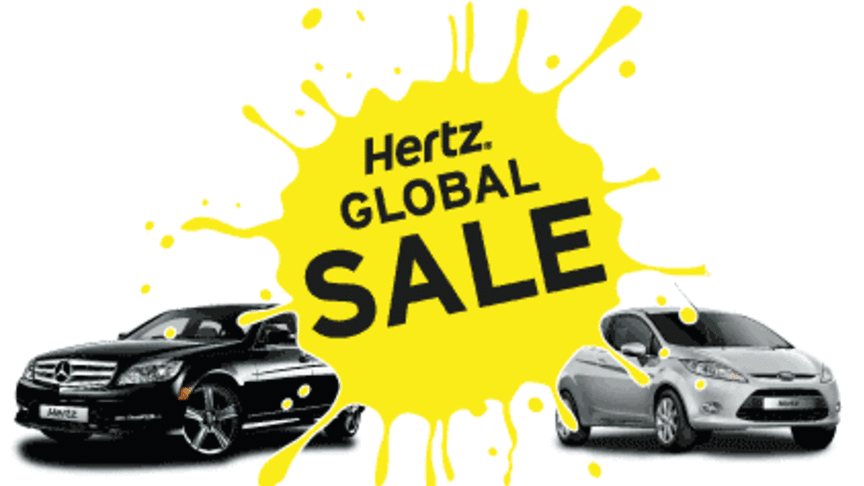 HERTZ GLOBAL SALE TILBYR OPPTIL 33 PROSENT RABATT PÅ BILUTLEIE