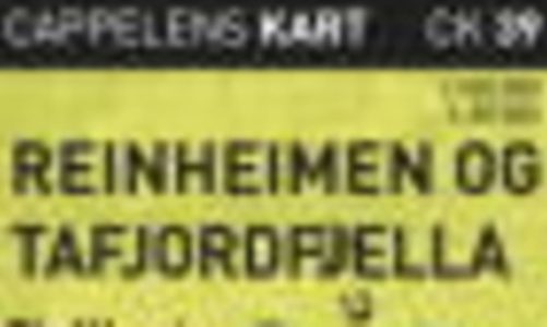 Endelig et kart over Reinheimen Nasjonalpark