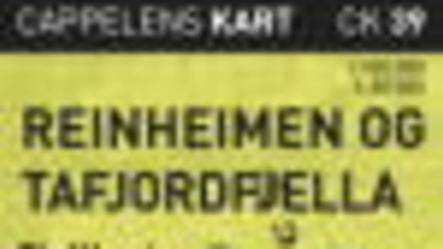 Endelig et kart over Reinheimen Nasjonalpark