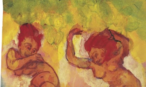 Førvisning på Emil Nolde utstilling i Nasjonalgalleriet