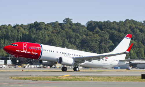 God passasjervekst for Norwegian i september