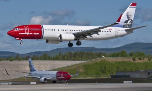 God passasjervekst for Norwegian i oktober