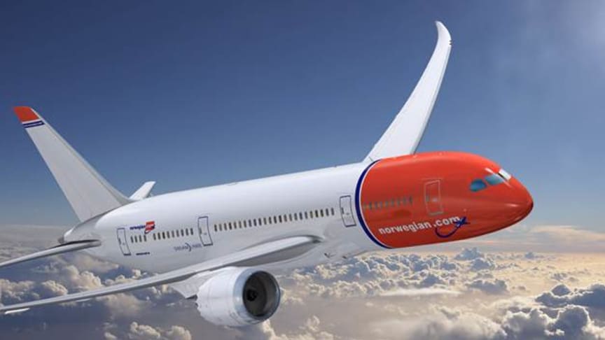Norwegian inviterer til pressekonferanse om åpningen av langdistanseruter