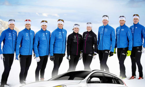 Hertz Bilutleie bytter ut bildekk med langrennsski og går inn som sponsor av Team Coop.