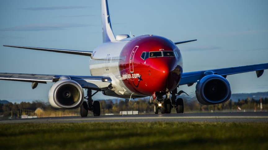 Uvanlig sterk passasjervekst for Norwegian i april
