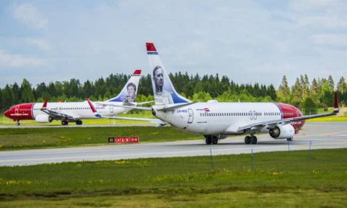 Passasjerrekord og solid punktlighet for Norwegian i mai