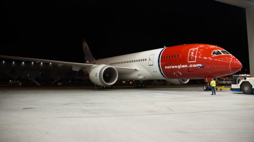 Norwegian vil fly 787 Dreamliner på flere europeiske ruter i sommer