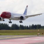 Norwegians Dreamliner landet på Gardermoen i formiddag