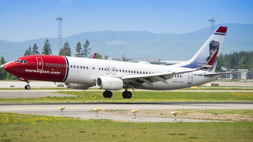Norwegian med ny passasjerrekord i juli: Første gang over 2 millioner reisende