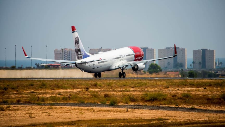 Norwegian åpner base i Madrid og lanserer flere nye ruter
