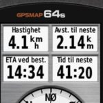 Garmin GPSMAP 64 – Robust håndholdt GPS med avanserte sensorer og trådløse tilkoblingsmuligheter