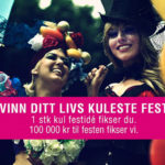 Vinn din drømmefest til en verdi av 100 000 kroner