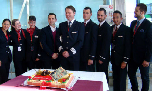 Norwegians nye base i Barcelona åpnet i formiddag