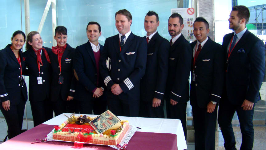 Norwegians nye base i Barcelona åpnet i formiddag