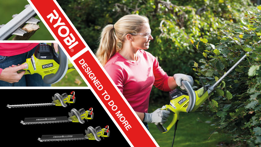 NYTT SORTIMENT HEKKSAKSER FRA RYOBI®