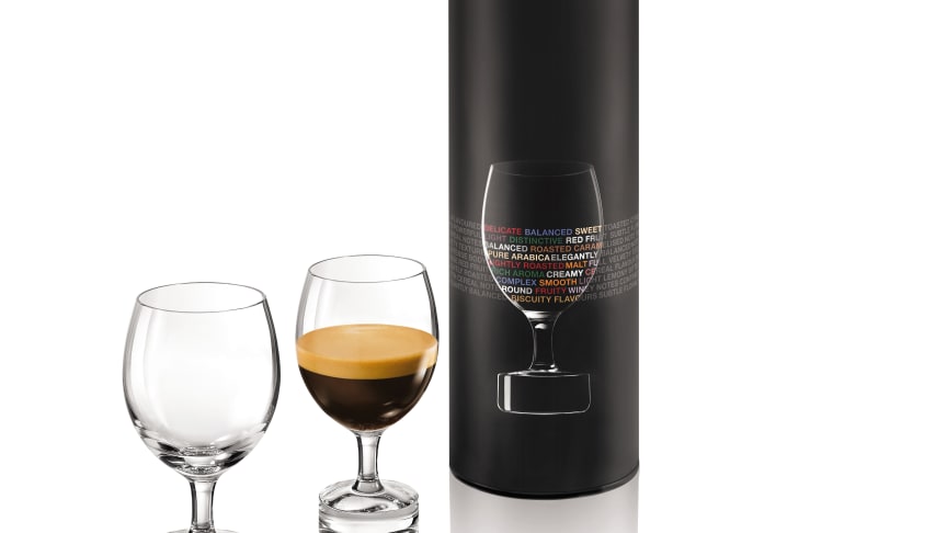 Riedel og Nespresso lanserer unike kaffeglass