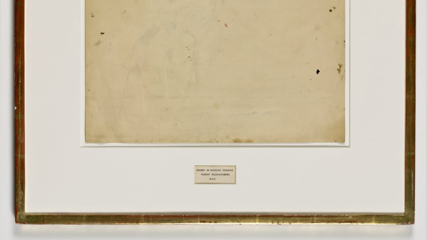 Tegnebiennalen 2014 i Nasjonalgalleriet: Rauschenberg visker ut de Kooning