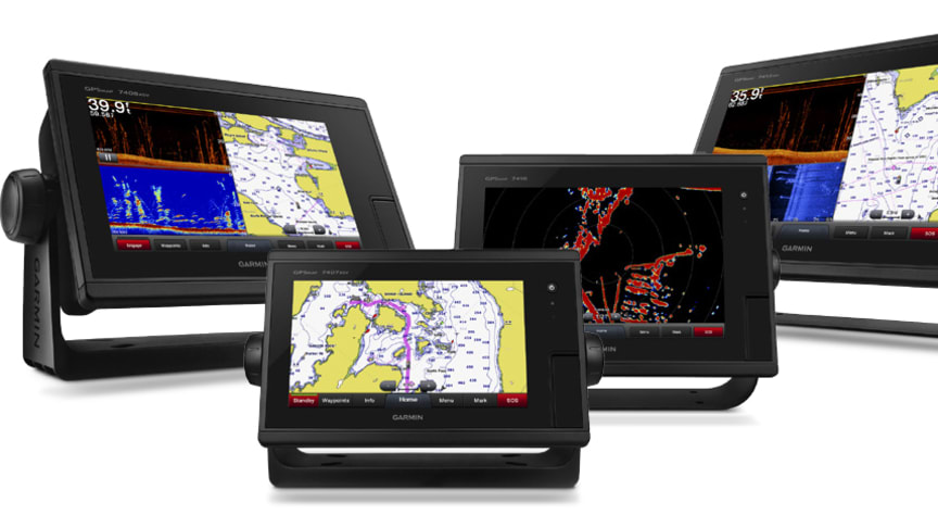 Garmin® GPSmap 7400 serien – i kombiversjon med ekkolodd og som rene plottere
