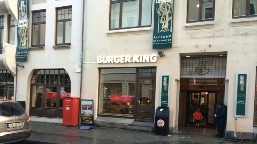 BURGER KING® åpner sin andre restaurant i Ålesund.