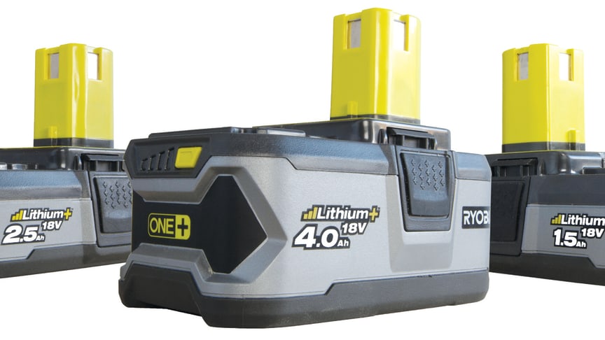 NYTT 2,5 AH LITHIUM+ BATTERI FRA RYOBI