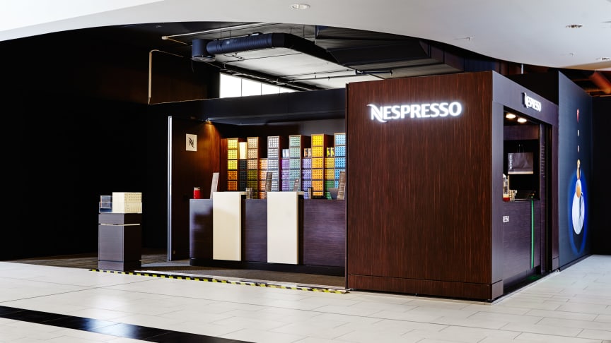 Nespresso åpner på Strømmen Storsenter