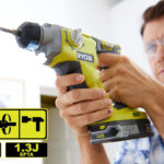 RYOBI LANSERER VERDENS FØRSTE BATTERIDREVNE 4-MODUS SDS+ KOMBIHAMMER TIL FORBRUKERMARKEDET