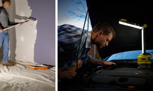 Ryobi byr på lysere tider med to nye 18V arbeidslamper