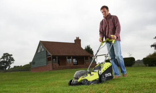 NY RYOBI® 36V FUSION™ HYBRID GRESSKLIPPER – Det beste fra to verdener