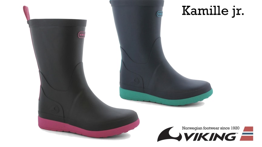 Kamille – Ny gummistøvel fra Viking i flott design
