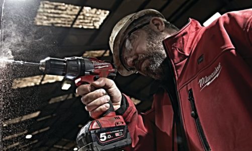 Lengre driftstid med Milwaukees nye M18 REDLITHIUM-ION™ 5,0 Ah batterier!