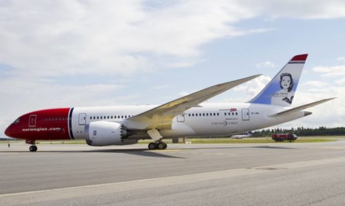 1,6 millioner passasjerer fløy med Norwegian i februar
