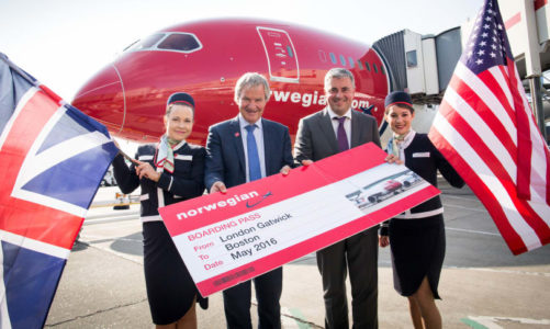 Norwegian lanserer direkterute mellom London og Boston