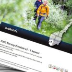 TOPO Norway Premium v2 – detaljert topografisk kart i 1:20 000 for kompatible Garmin enheter og PC/Mac