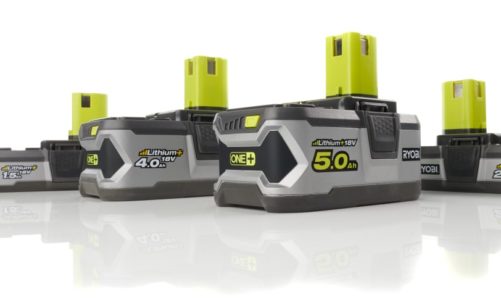 Ryobi styrker ONE+ serien med det nye 5,0 Ah Lithium+ batteriet!