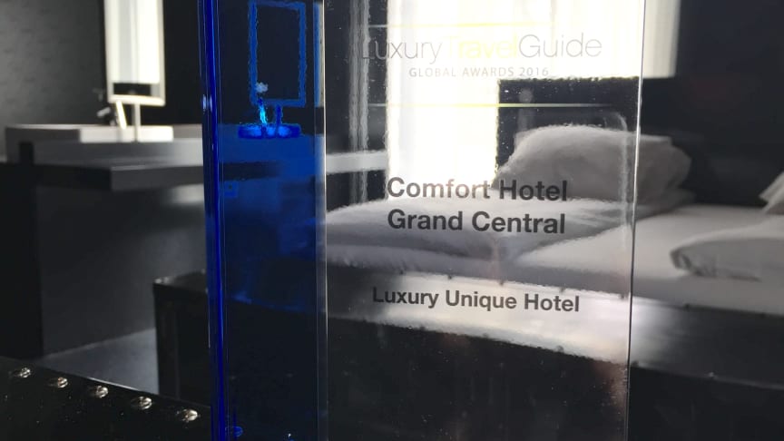 Comfort Hotel Grand Central kåret til Norges mest unike hotell