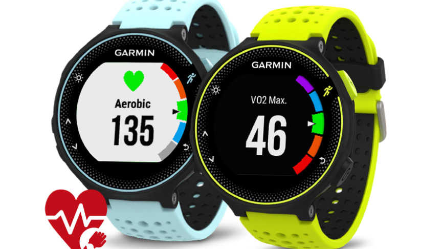 Forerunner® 230 og 235 med Garmin Elevate™ pulsteknologi
