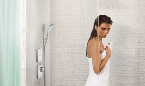 ShowerSelect termostater nå med glassoverflate