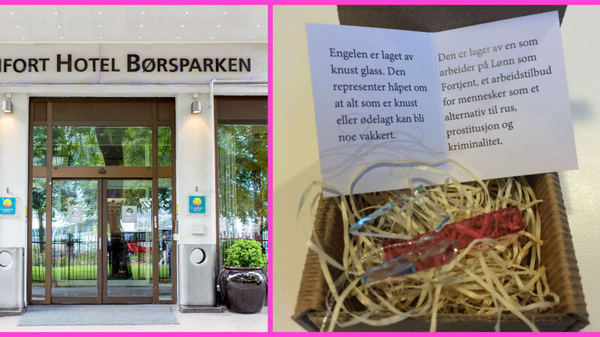 ​Godt naboskap mellom Comfort Hotel og Kirkens Bymisjon resulterer i julegavesamarbeid
