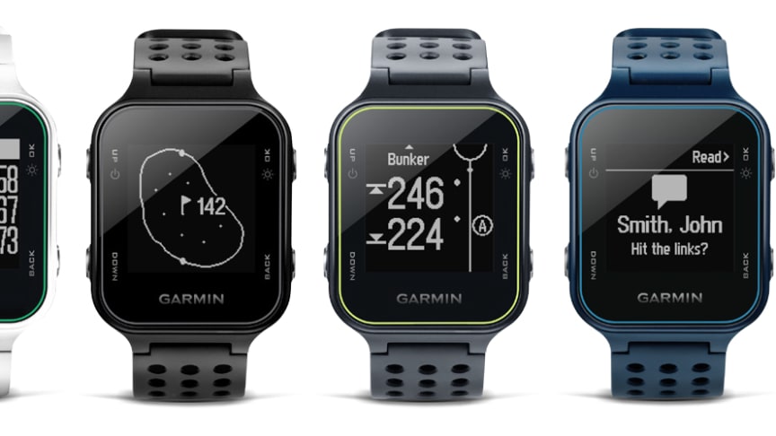 Garmin Approach S20 – ny, stilig GPS-golfklokke med AutoShot