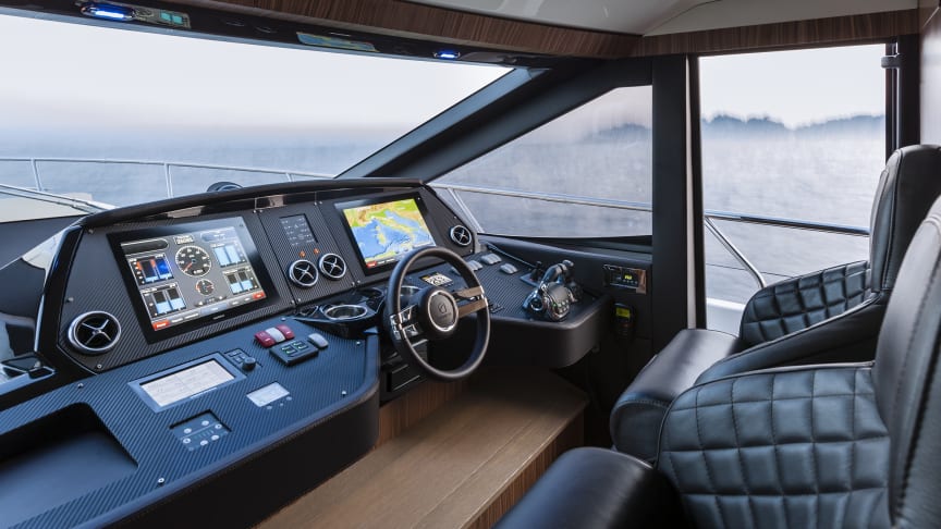 Garmin® og Volvo Penta fortsetter sitt strategiske samarbeid, og oppdaterer Glass Cockpit Systemet med nye GPSMAP® 8600 MFD’er