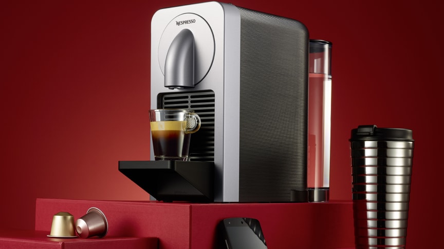 Prodigio – den første Nespresso-maskinen med trådløs tilkobling