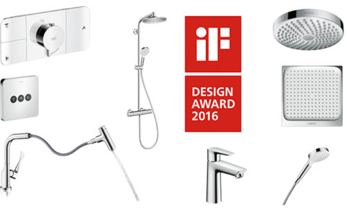 Hansgrohe får topp 10-plassering på den internasjonale ”iF Ranking” for design