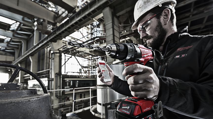 MILWAUKEE® INTRODUSERER INTEGRERT VERKTØYSPORING FOR ALLE ONE-KEY™-VERKTØY.